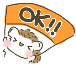 hedgehog 'Hari-san' sticker #7970387