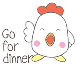 I ate together-Eng sticker #7970471