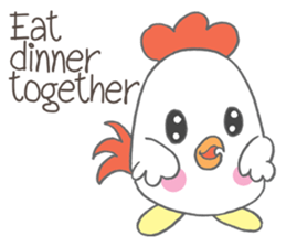 I ate together-Eng sticker #7970480