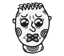 Odd Faces sticker #7970758