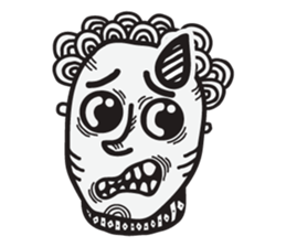 Odd Faces sticker #7970762