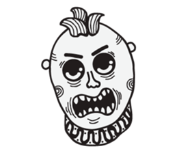 Odd Faces sticker #7970770