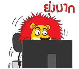 Salmon and the Gang sticker #7970840