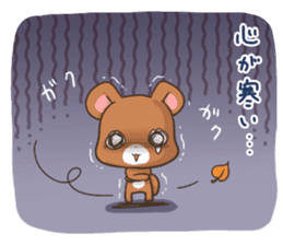 Always together Rabbit & Bear's love3 sticker #7971813