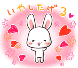 Always together Rabbit & Bear's love3 sticker #7971815