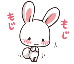 Always together Rabbit & Bear's love3 sticker #7971824