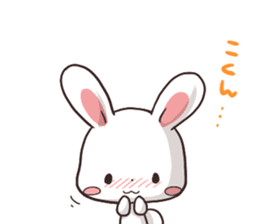 Always together Rabbit & Bear's love3 sticker #7971827