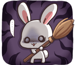 Always together Rabbit & Bear's love3 sticker #7971843