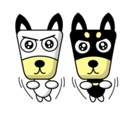 Trapezoidal Dog 3 sticker #7971897