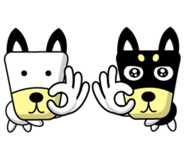 Trapezoidal Dog 3 sticker #7971920