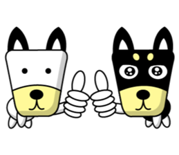 Trapezoidal Dog 3 sticker #7971923