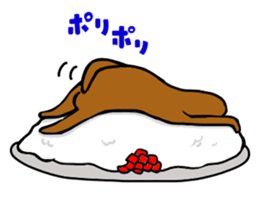 My Bingo valve curry father sticker #7972200