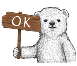 grimy bears sticker #7972604