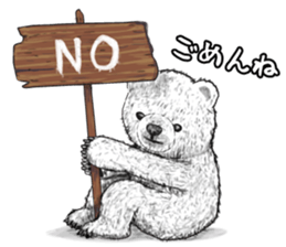 grimy bears sticker #7972605