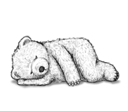 grimy bears sticker #7972619