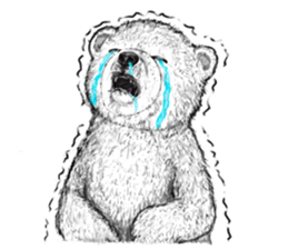 grimy bears sticker #7972630