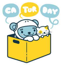 Jokukuma, the Space Bear sticker #7972728