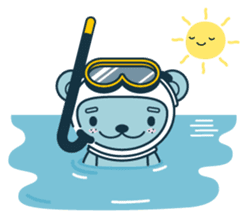 Jokukuma, the Space Bear sticker #7972731