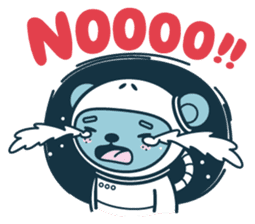 Jokukuma, the Space Bear sticker #7972742