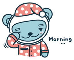 Jokukuma, the Space Bear sticker #7972745