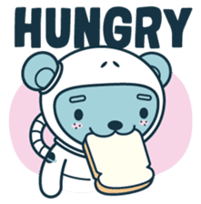 Jokukuma, the Space Bear sticker #7972753