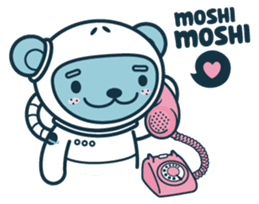 Jokukuma, the Space Bear sticker #7972756