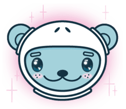Jokukuma, the Space Bear sticker #7972760
