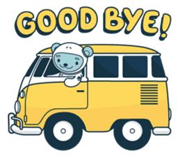 Jokukuma, the Space Bear sticker #7972763