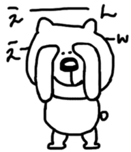 He is a very cute bear. sticker #7973010
