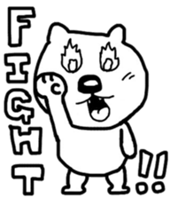 He is a very cute bear. sticker #7973027