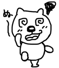 He is a very cute bear. sticker #7973028