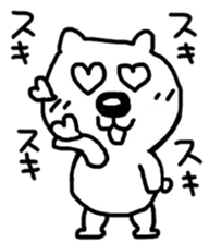 He is a very cute bear. sticker #7973031