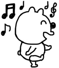 He is a very cute bear. sticker #7973043