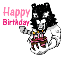 Black Bear No Business [TH] sticker #7973331