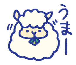 hituzi-no-mokko sticker #7973404