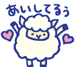 hituzi-no-mokko sticker #7973407
