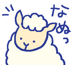hituzi-no-mokko sticker #7973408