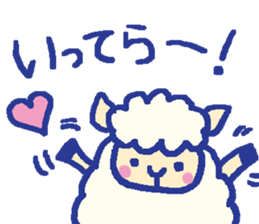 hituzi-no-mokko sticker #7973410