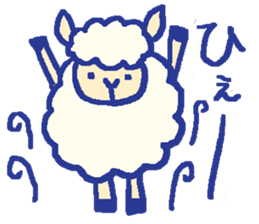 hituzi-no-mokko sticker #7973414