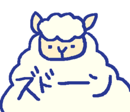 hituzi-no-mokko sticker #7973415
