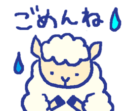 hituzi-no-mokko sticker #7973419