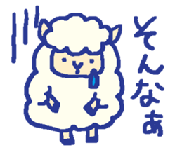 hituzi-no-mokko sticker #7973420