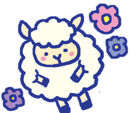 hituzi-no-mokko sticker #7973428