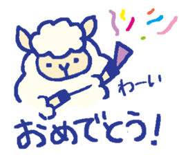 hituzi-no-mokko sticker #7973429