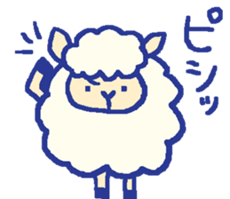 hituzi-no-mokko sticker #7973436