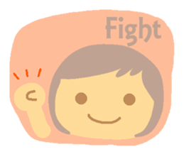 Wonderful girl sticker #7973776