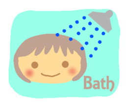 Wonderful girl sticker #7973794