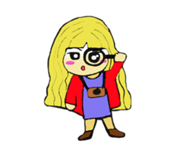 Sevy Indy Girl sticker #7974254