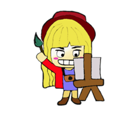 Sevy Indy Girl sticker #7974259