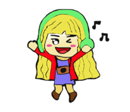 Sevy Indy Girl sticker #7974260